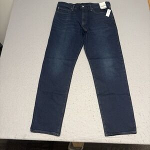 GAP Jeans Mens 36x32 Slim Gap Flex Dark Wash Straight Leg NWT